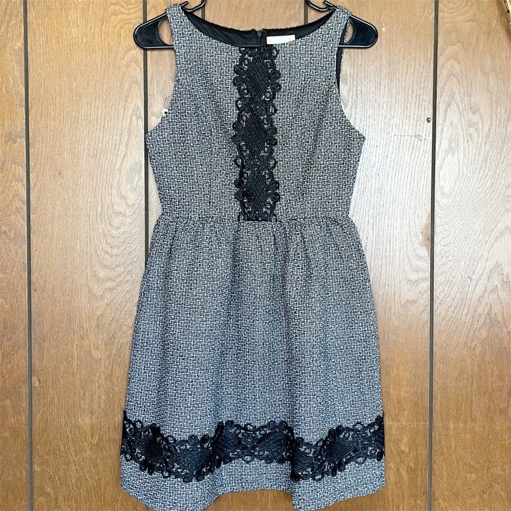 Altar’d State Lave Embellished Tweed Dress